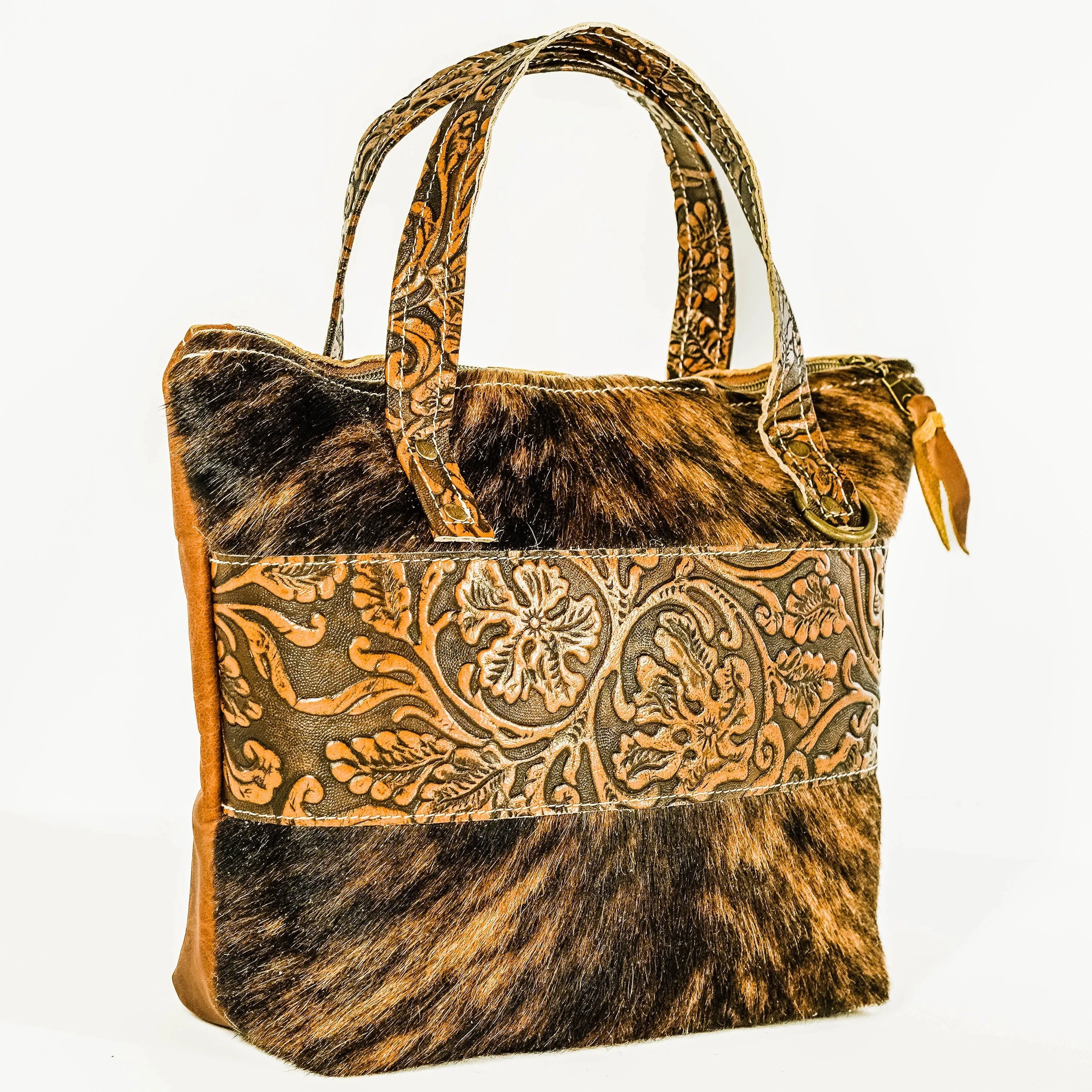 005 Feed Bag - Dark Brindle w/ Honey Tool