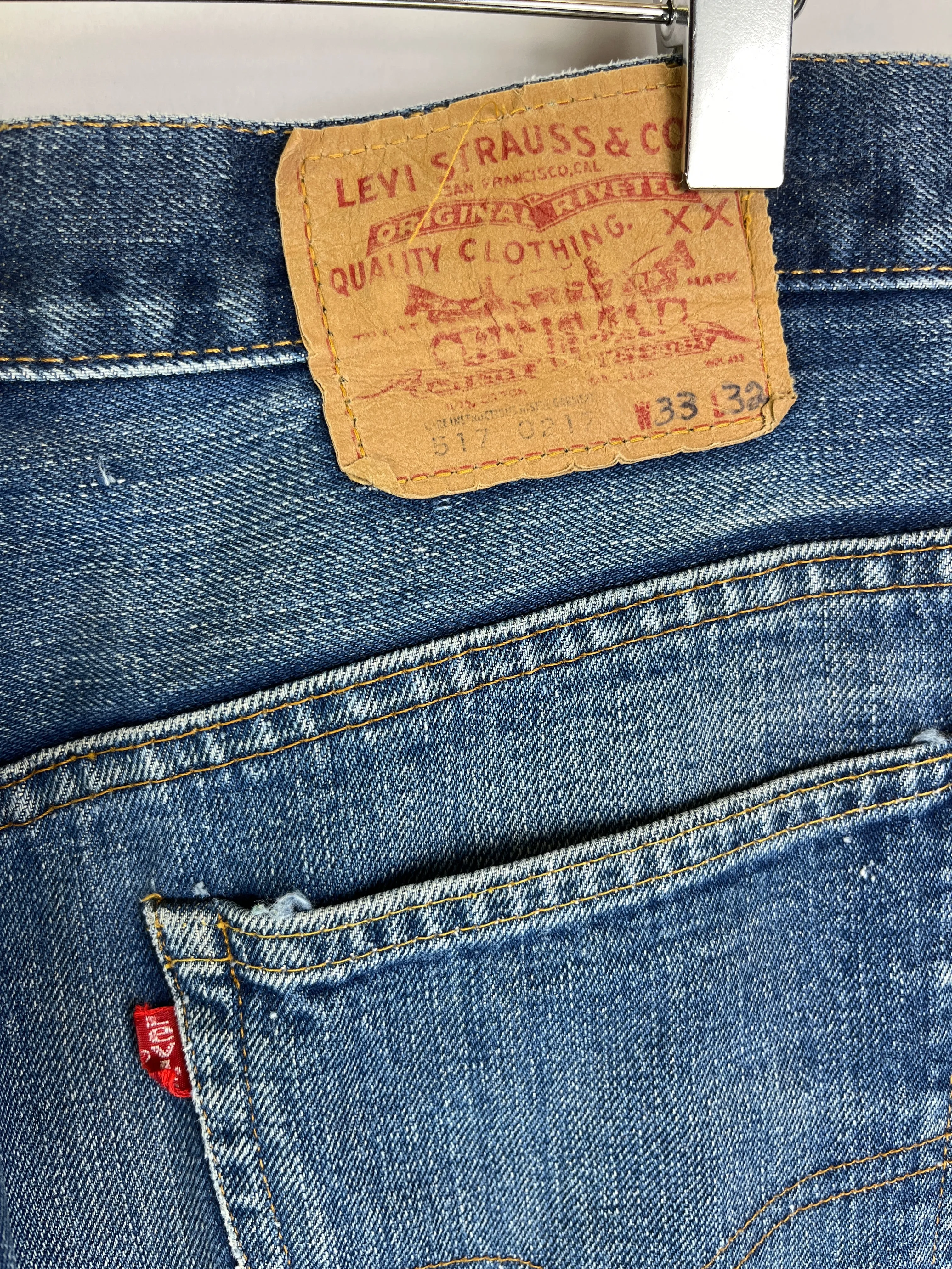 1960s 517 Single Stitch 31w