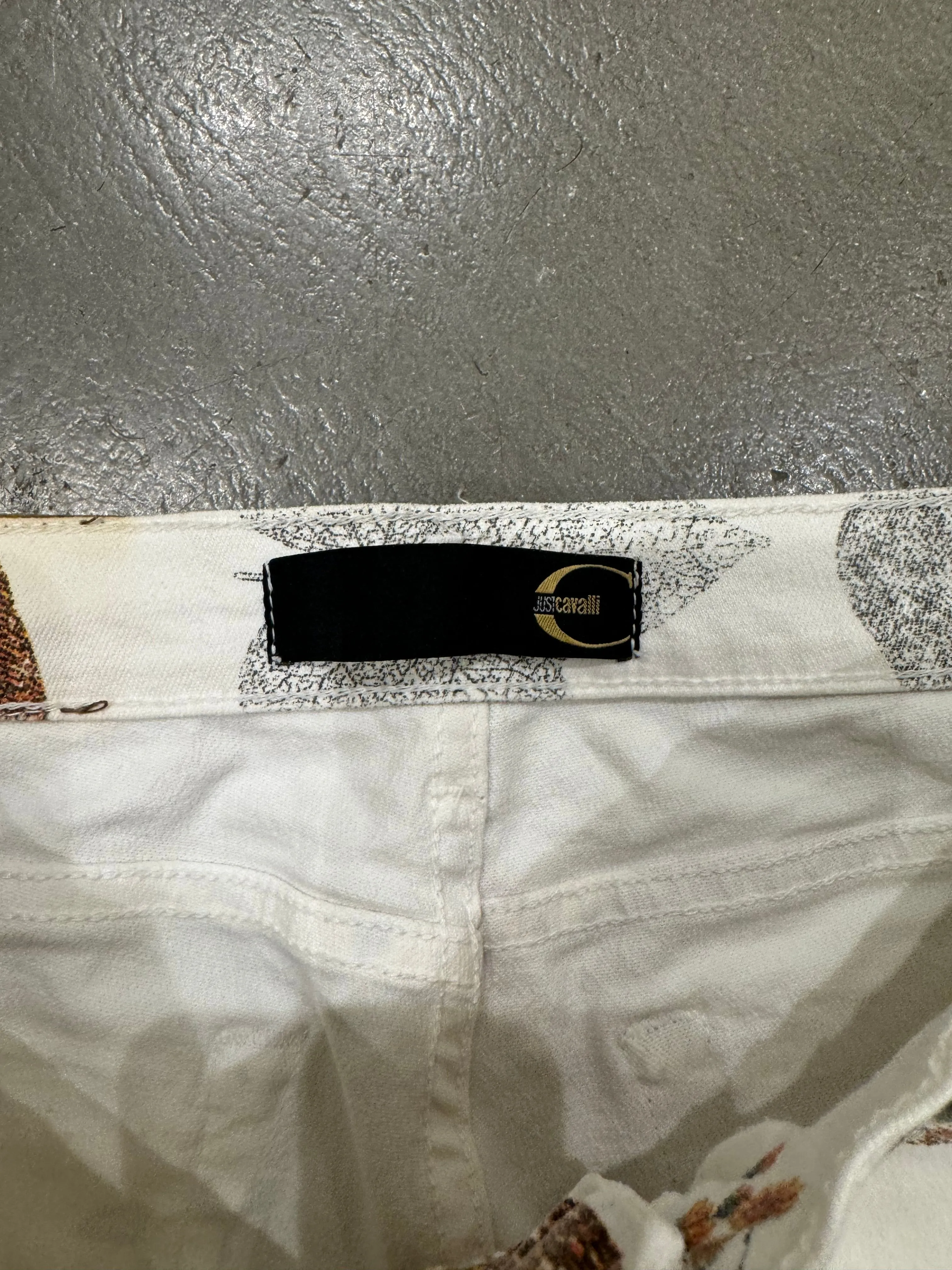 2003 Cavalli snakes jeans
