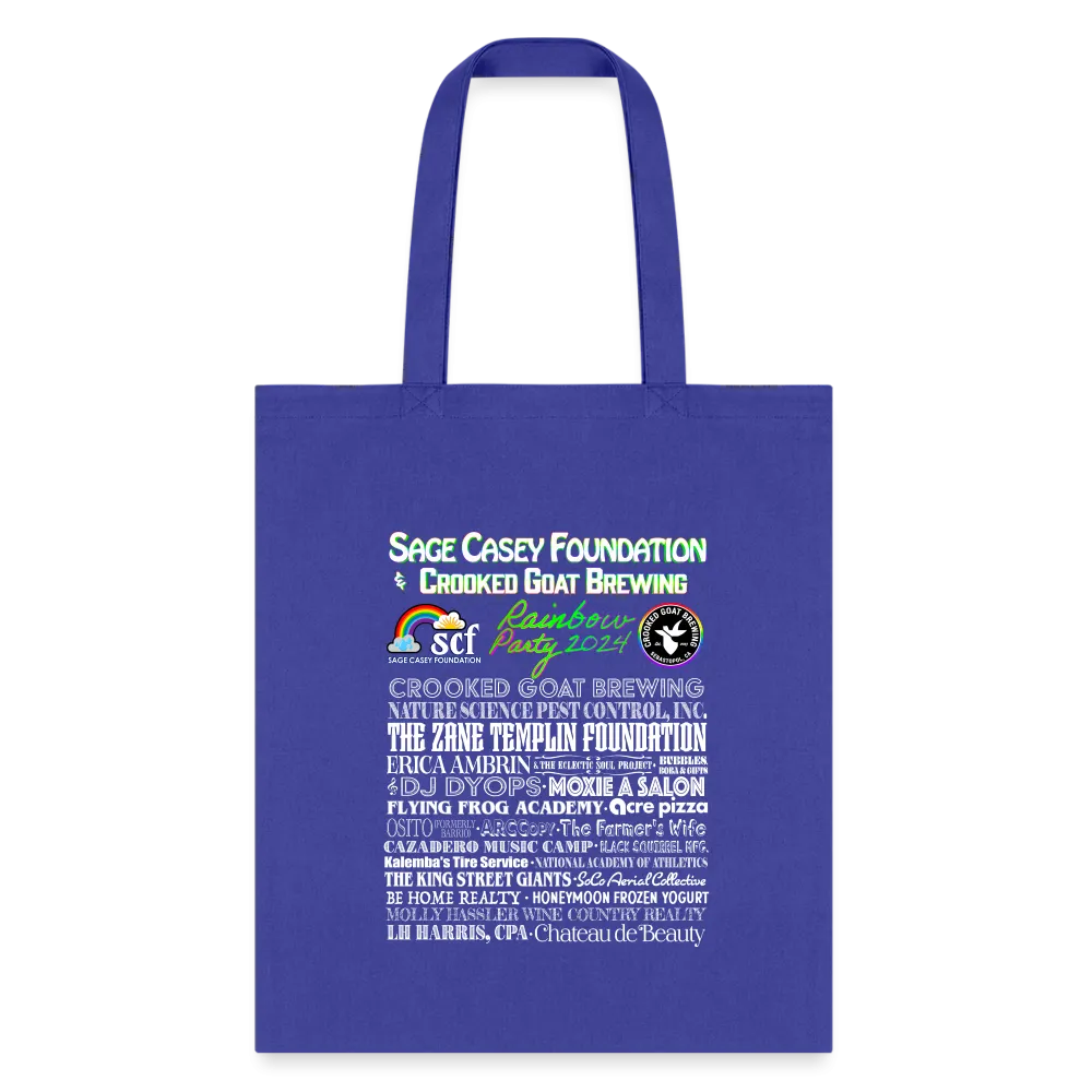 2024 Rainbow Party *SMILE IF YOU'RE GAY* TOTE BAG