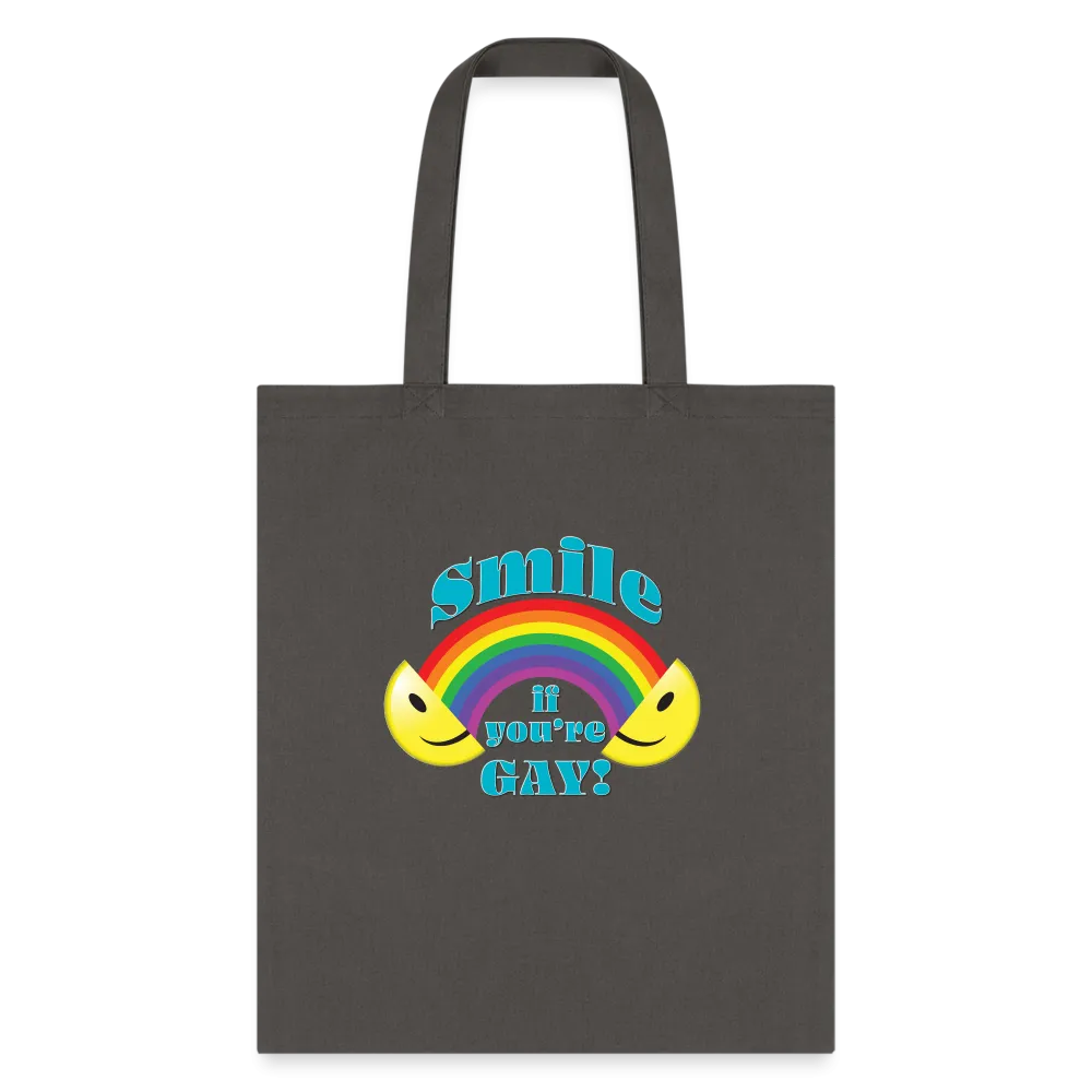 2024 Rainbow Party *SMILE IF YOU'RE GAY* TOTE BAG