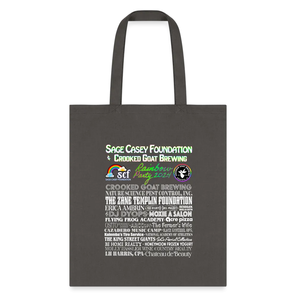 2024 Rainbow Party *SMILE IF YOU'RE GAY* TOTE BAG