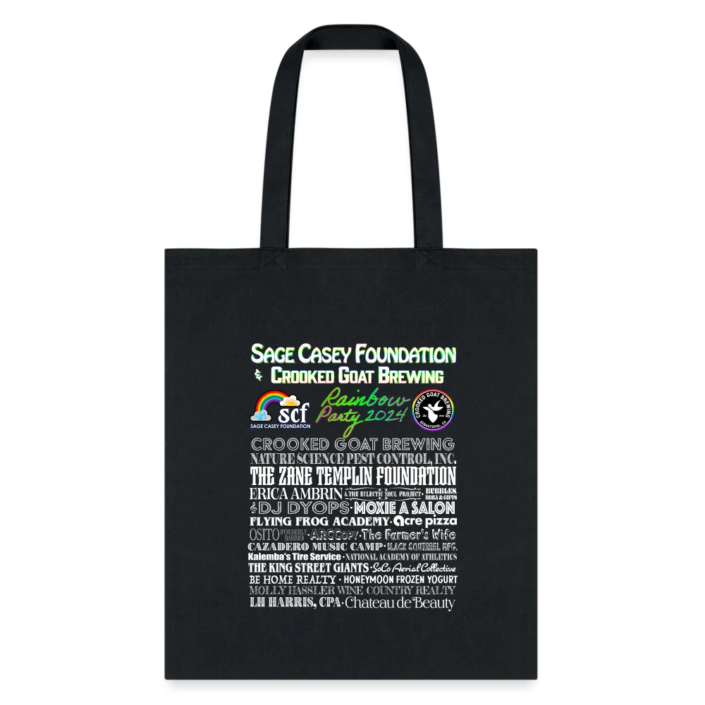 2024 Rainbow Party *SMILE IF YOU'RE GAY* TOTE BAG