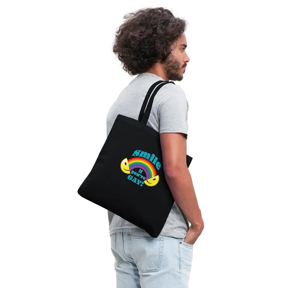 2024 Rainbow Party *SMILE IF YOU'RE GAY* TOTE BAG