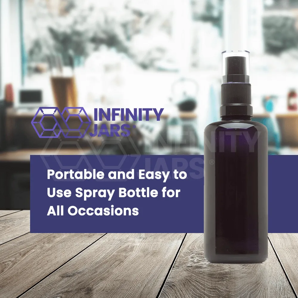 60 ml Glass Fine Mist Spray Bottle