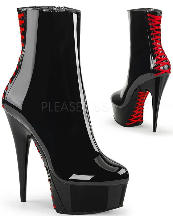 6" Corset Style Ankle Boot (DELIGHT-1010)