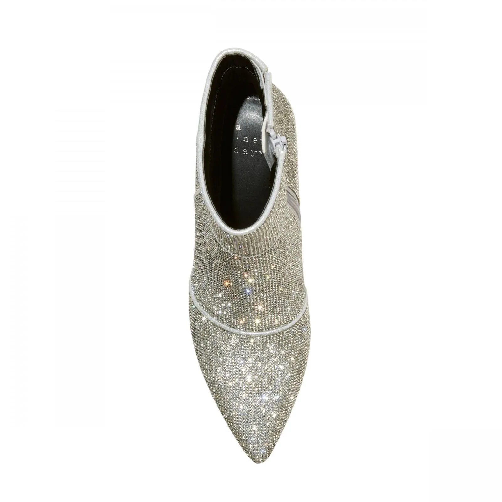 A New Day Womens Cailin Ankle Boots 90511490 Silver Gray 9M