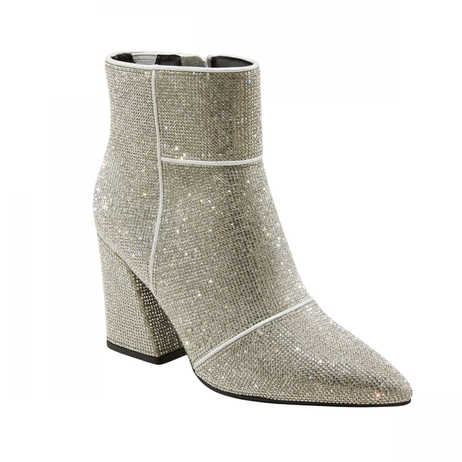 A New Day Womens Cailin Ankle Boots 90511490 Silver Gray 9M