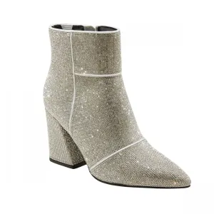 A New Day Womens Cailin Ankle Boots 90511490 Silver Gray 9M