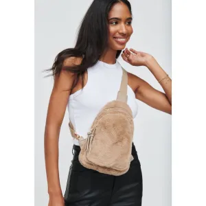 Ace Faux Fur Sling Backpack