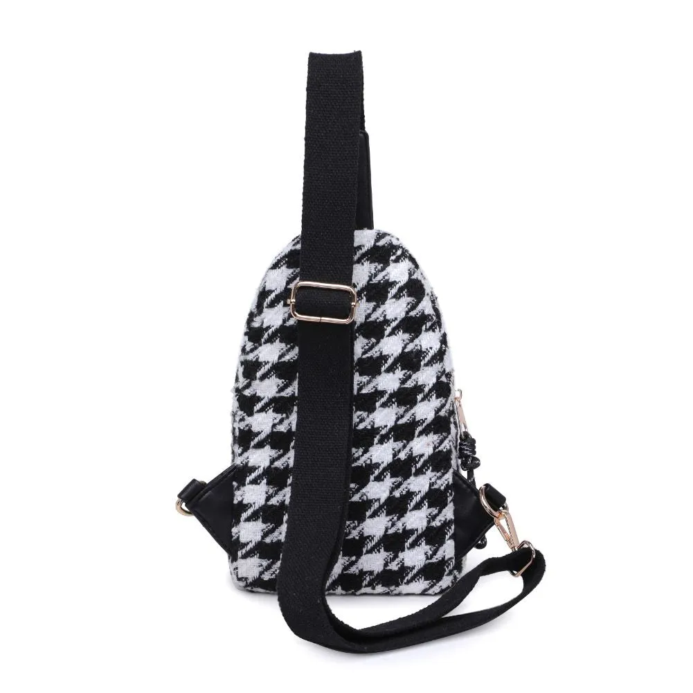 Ace - Houndstooth Sling Backpack