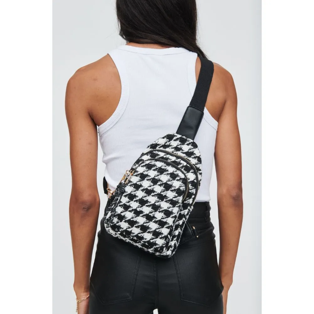 Ace - Houndstooth Sling Backpack
