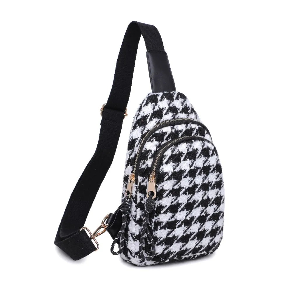 Ace - Houndstooth Sling Backpack