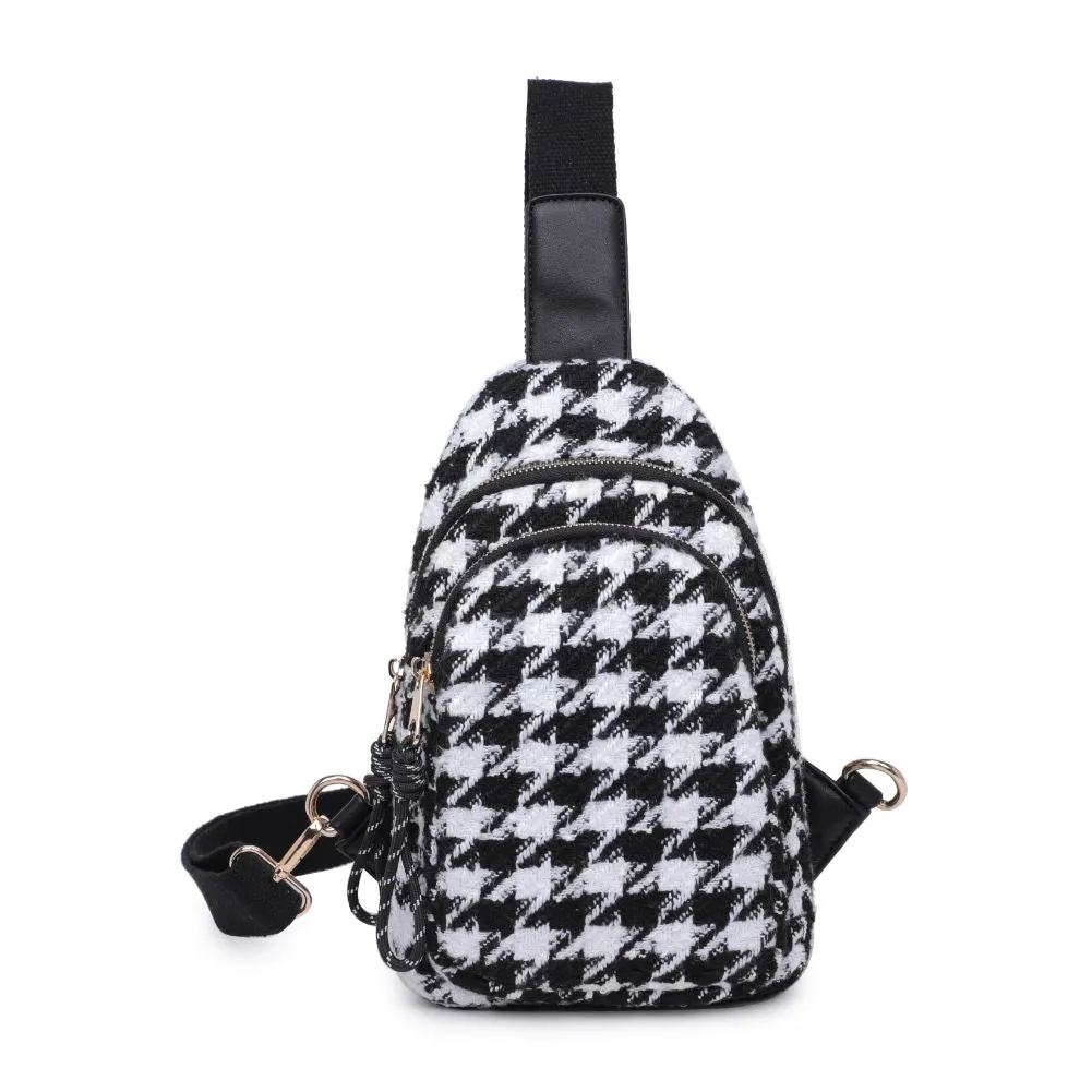 Ace - Houndstooth Sling Backpack