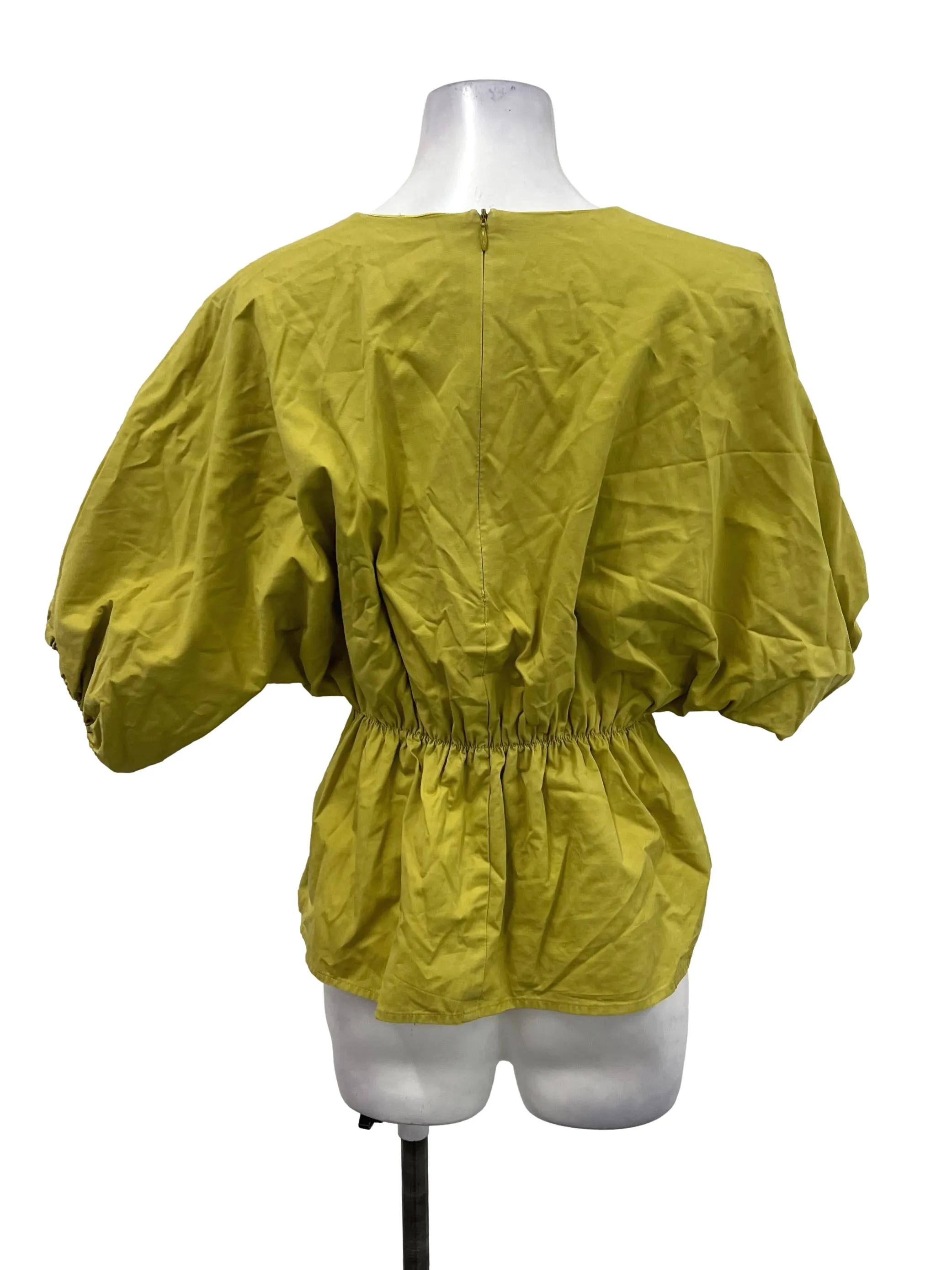 Acid Green Dropwaist Top OSN