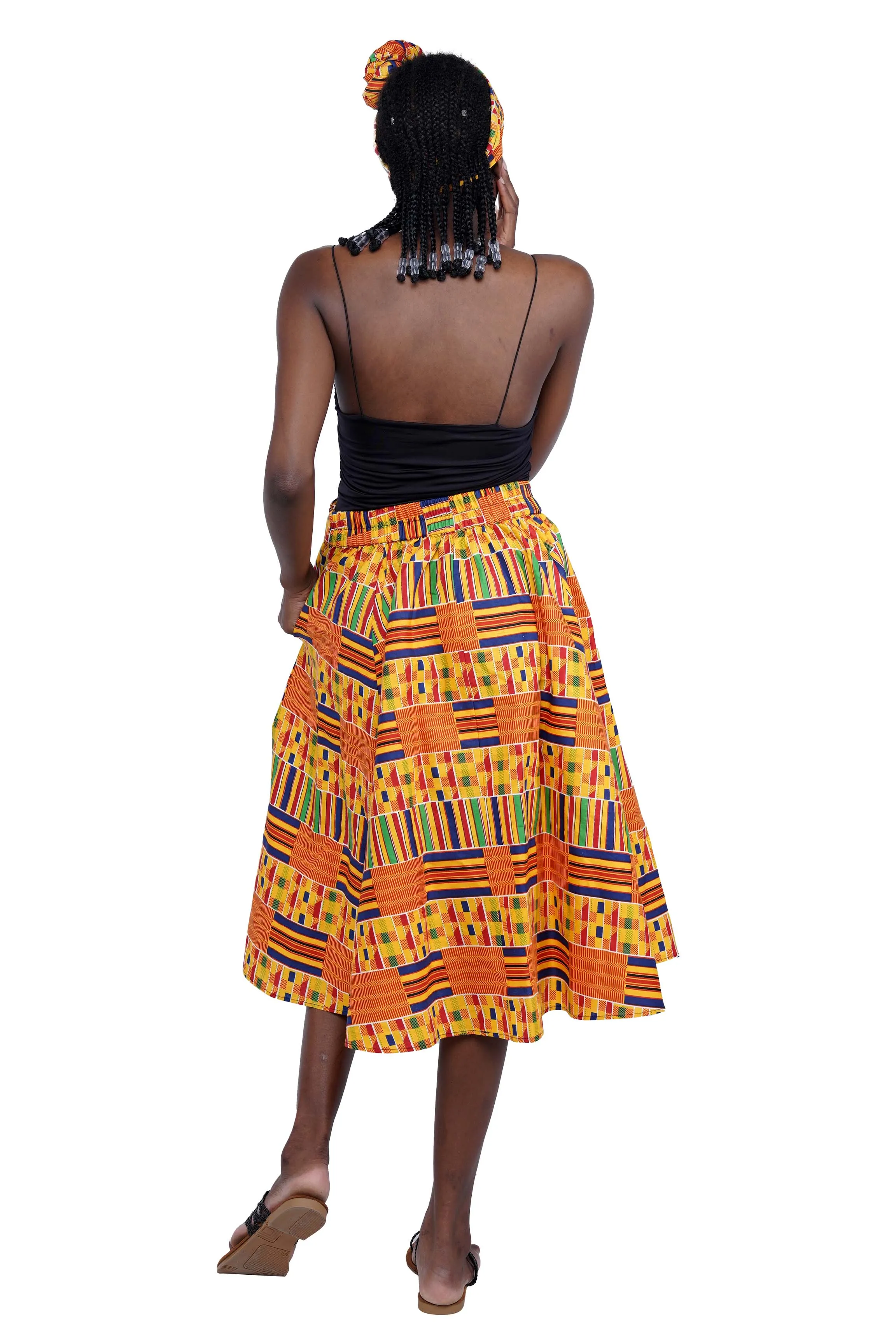 African Midi Skirt