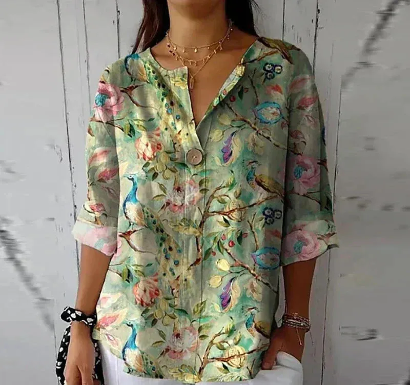 Alda Floral Blouse