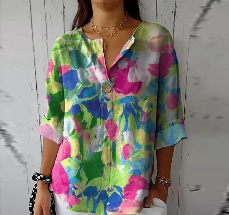 Alda Floral Blouse