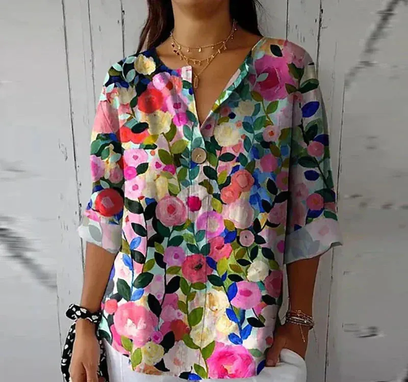 Alda Floral Blouse