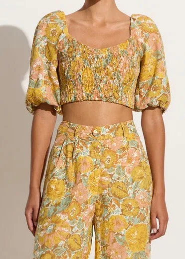 Alejandra Top (Junie Floral Print)