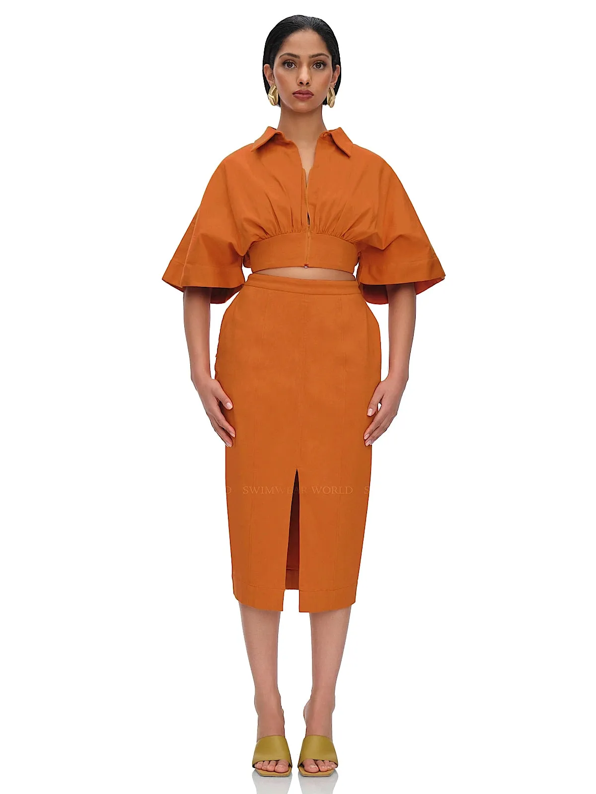 Alu Midi Skirt