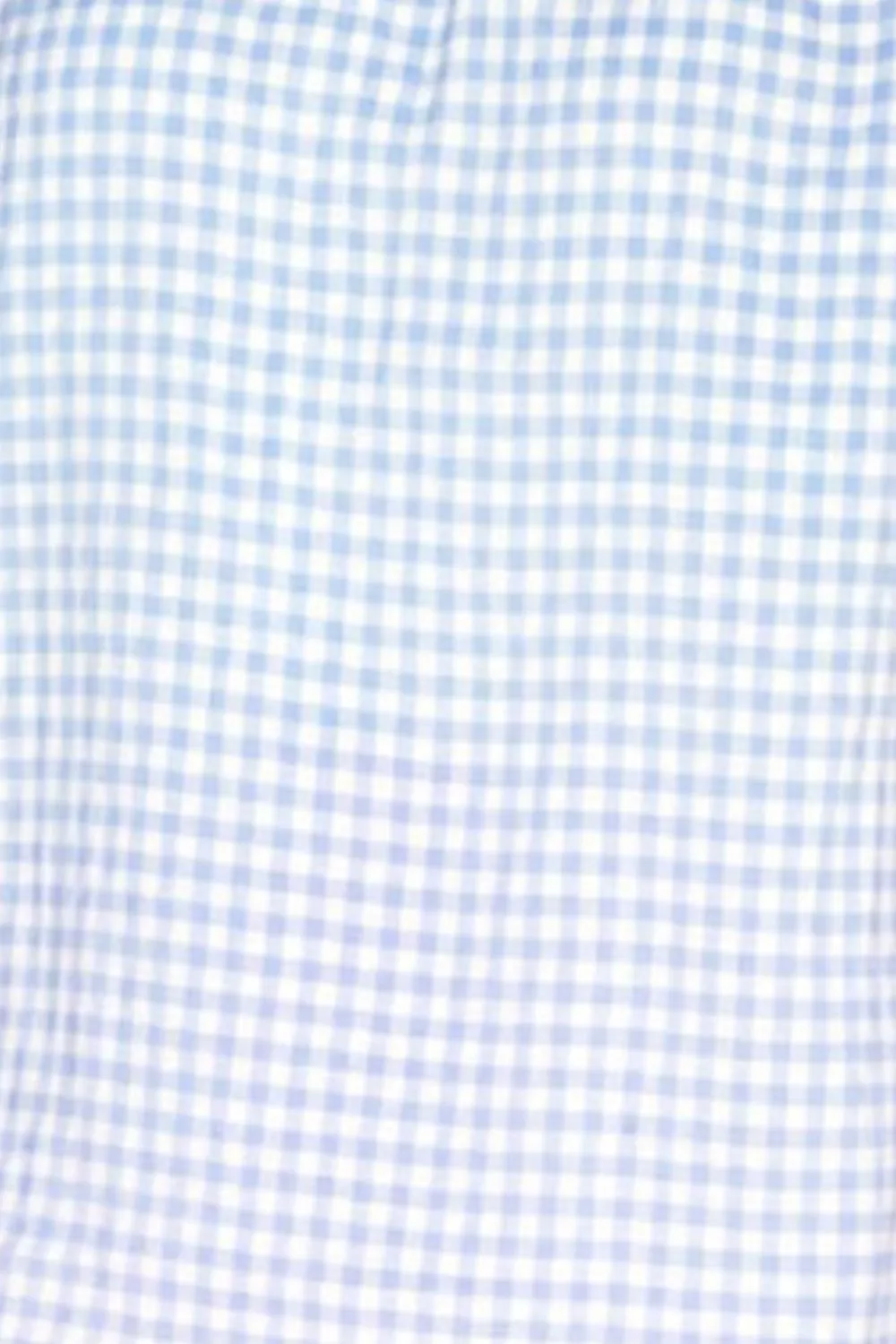 Alva Embroidered Plaid Round Neck Short Sleeve Blouse