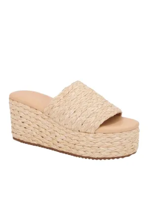 Amber Straw Wedges