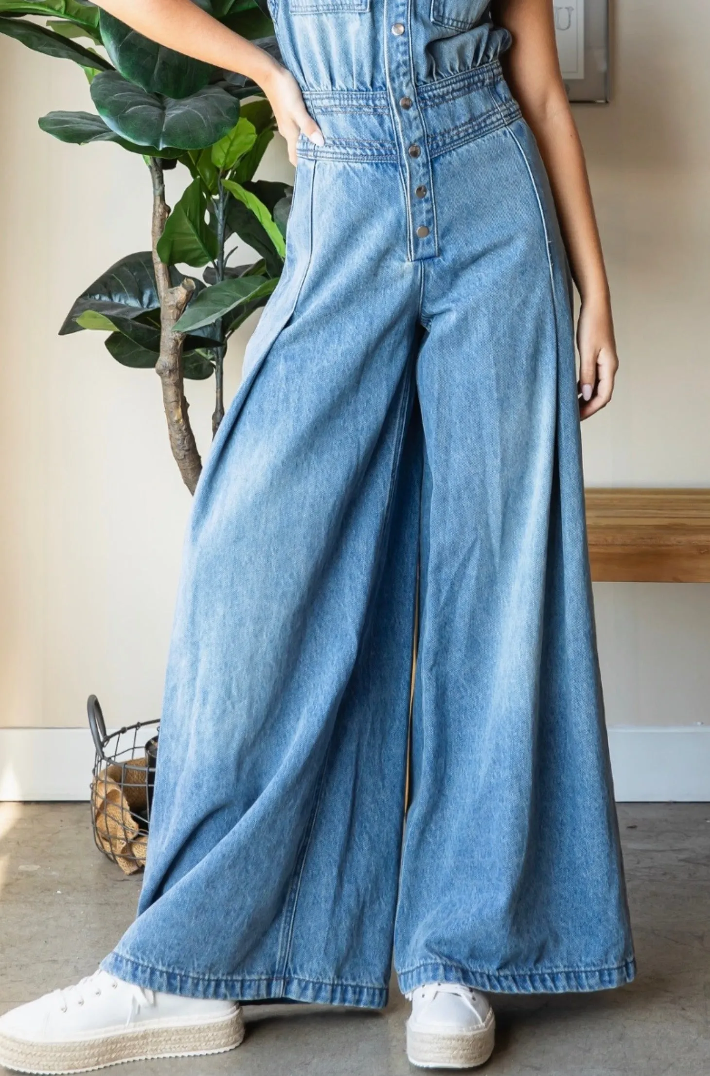 Amelia Denim Jumpsuit