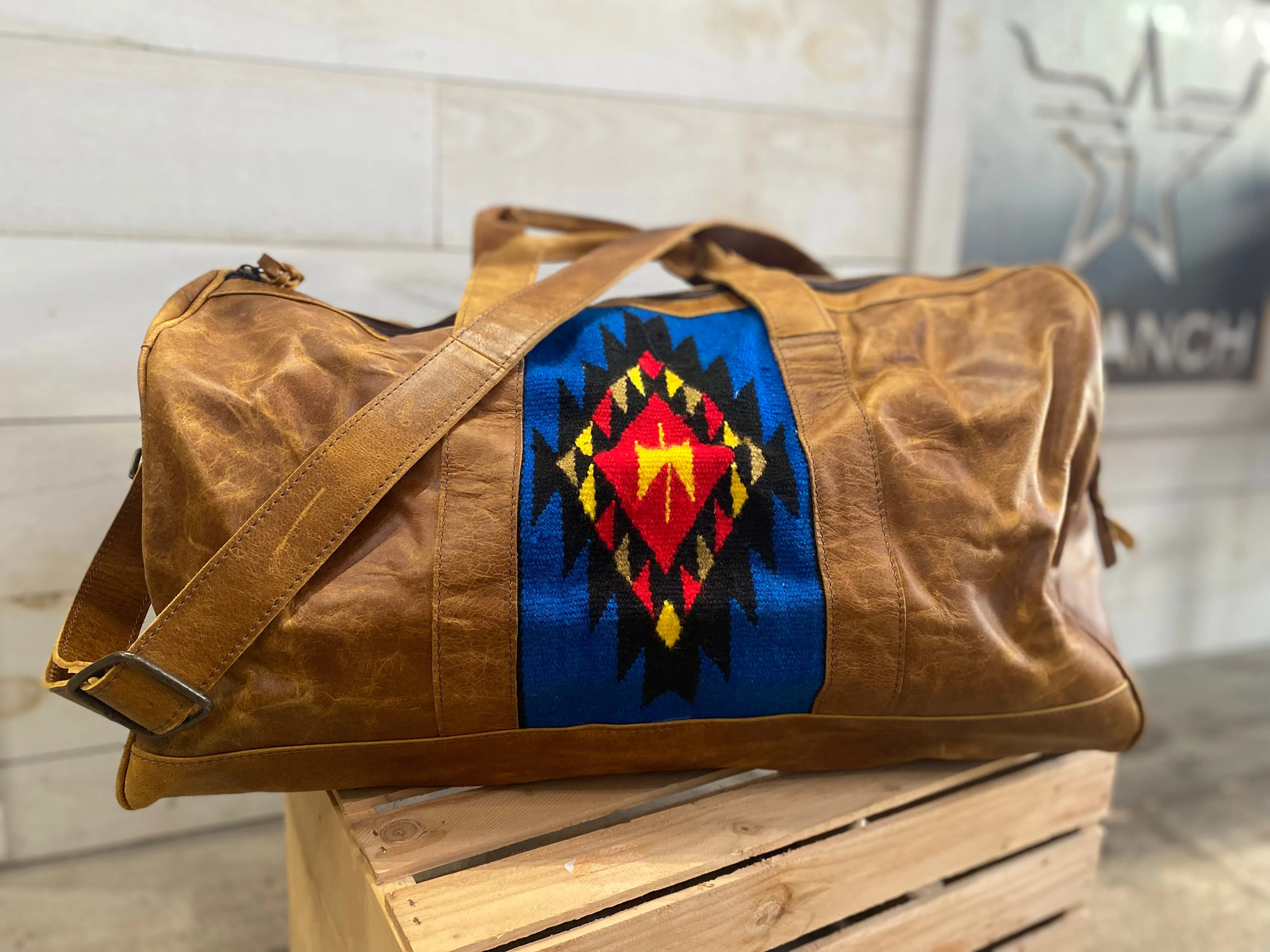 American Darling Laura Aztec Weekender Bag