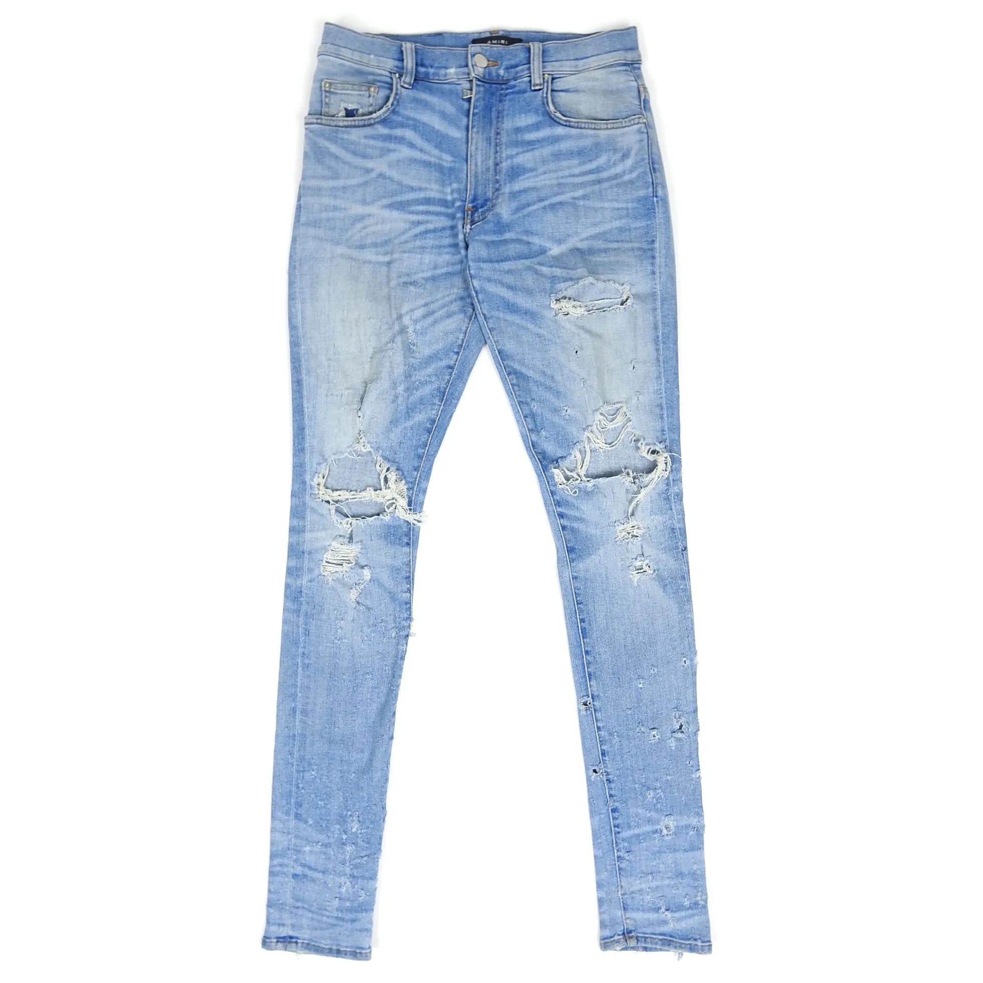 Amiri Distressed Skinny Jeans Size 30