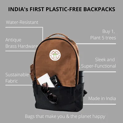 Amur Backpack - Daily Carry Office & Travel Canvas 15.6 inch Laptop Backpack /Daypack