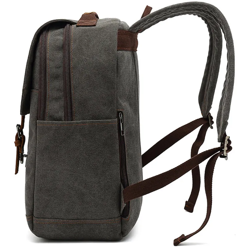 Anti-theft Canvas Backpacks 20-35L