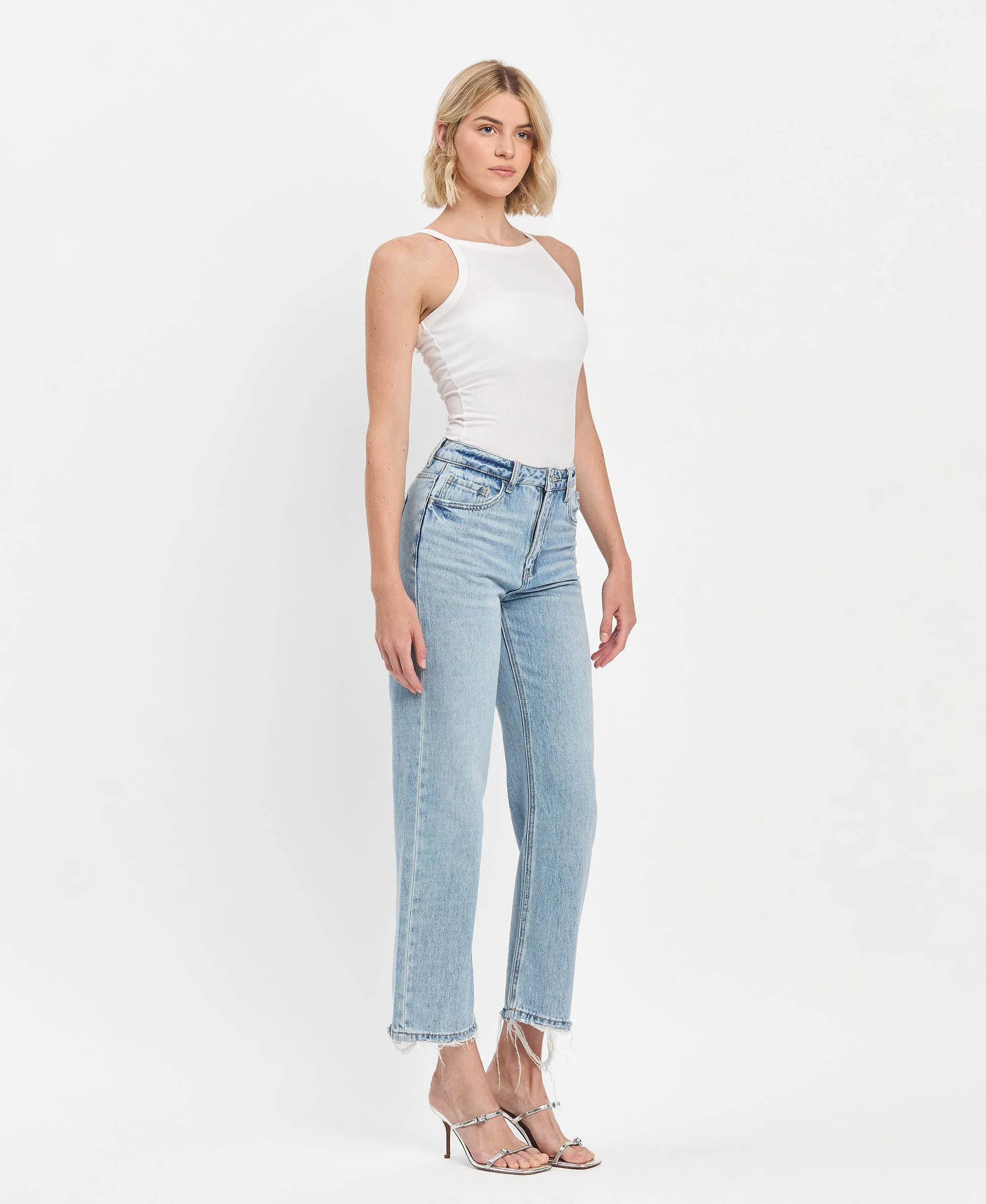 AUBREY SLIM WIDE DENIM