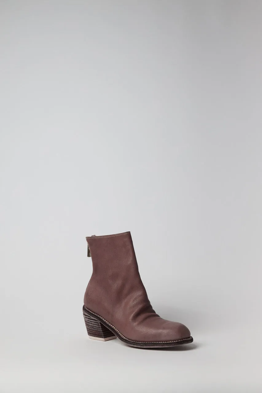 Back Zip Ankle Boot