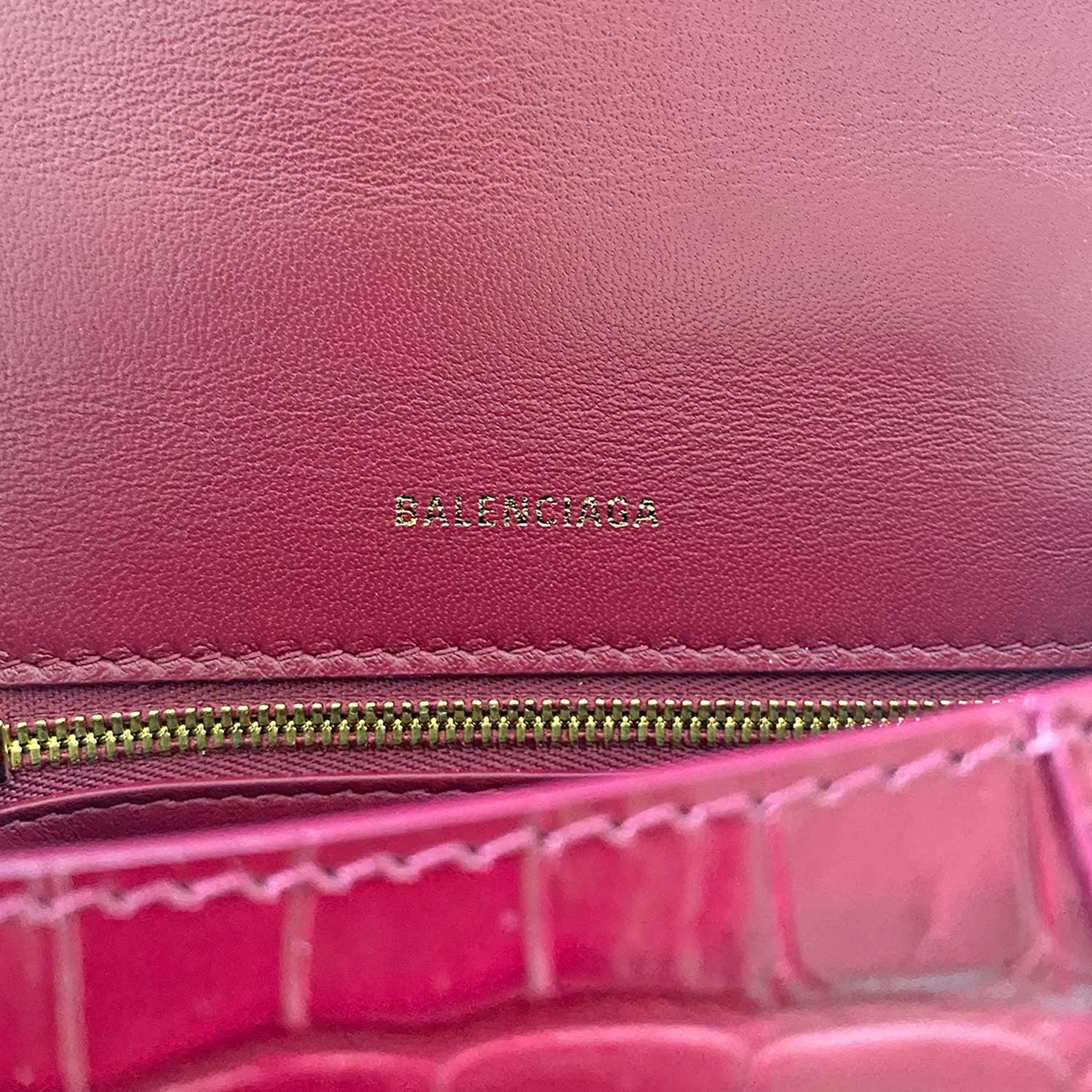 Balenciaga Small Hourglass Tote Bag