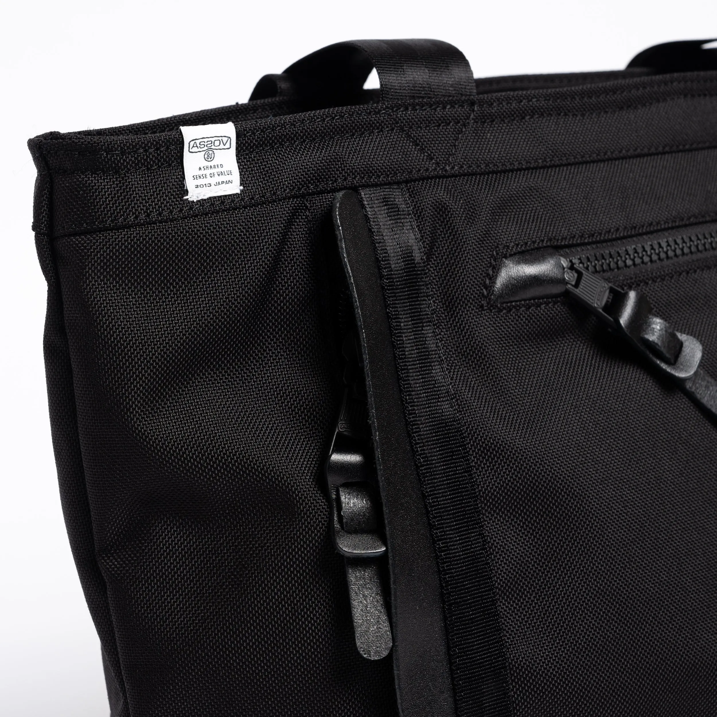 Ballistic Nylon Tote (L) Black 061321-10