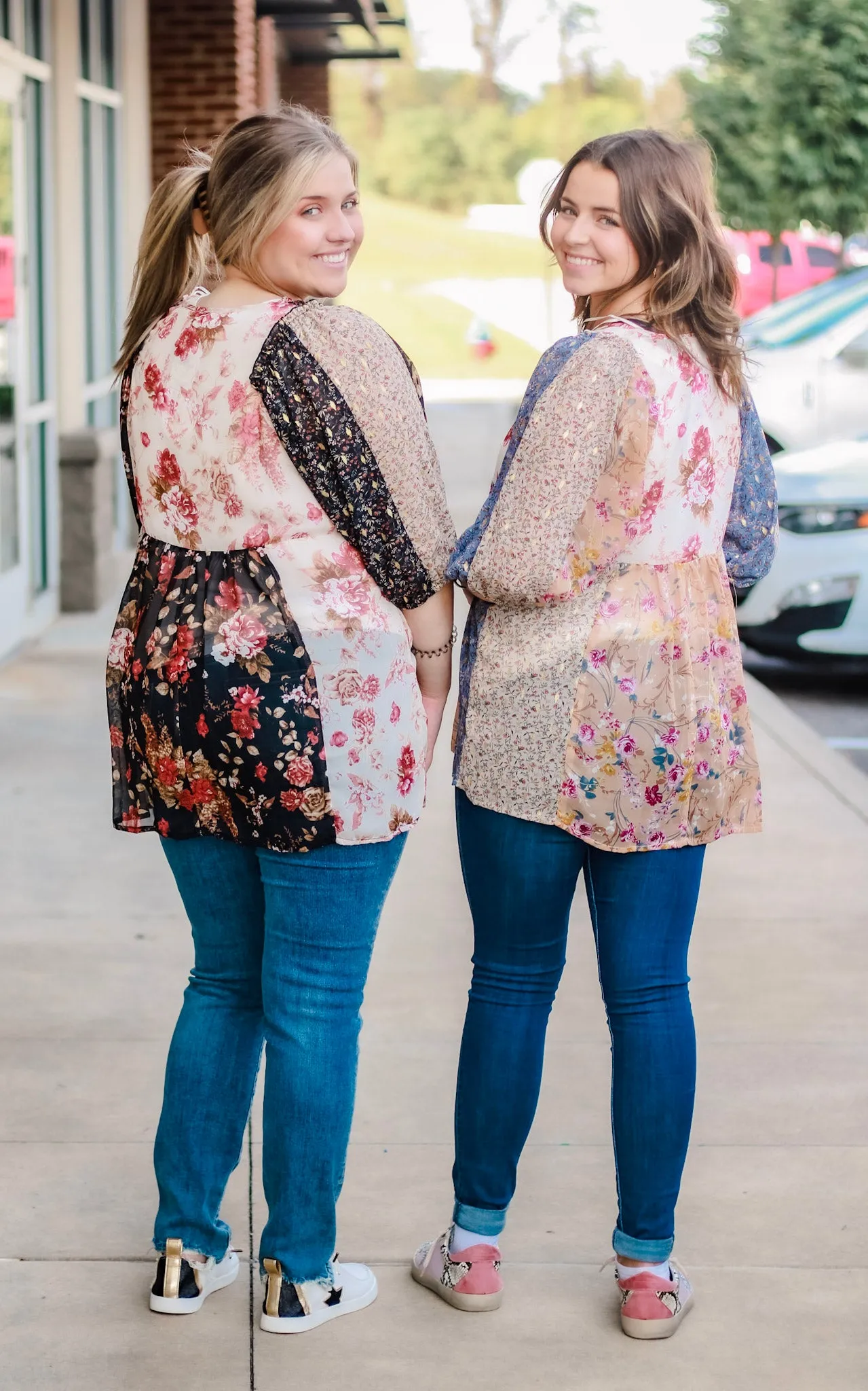 Batting an Eye Floral Blouse