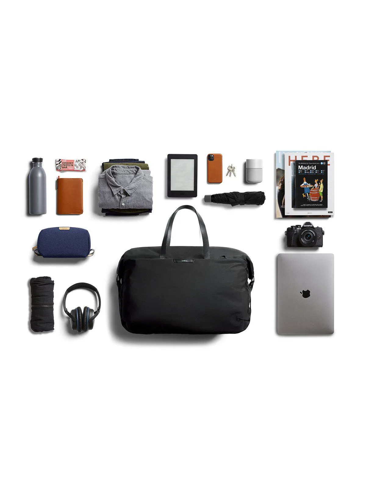 Bellroy Weekender Plus Black 45L