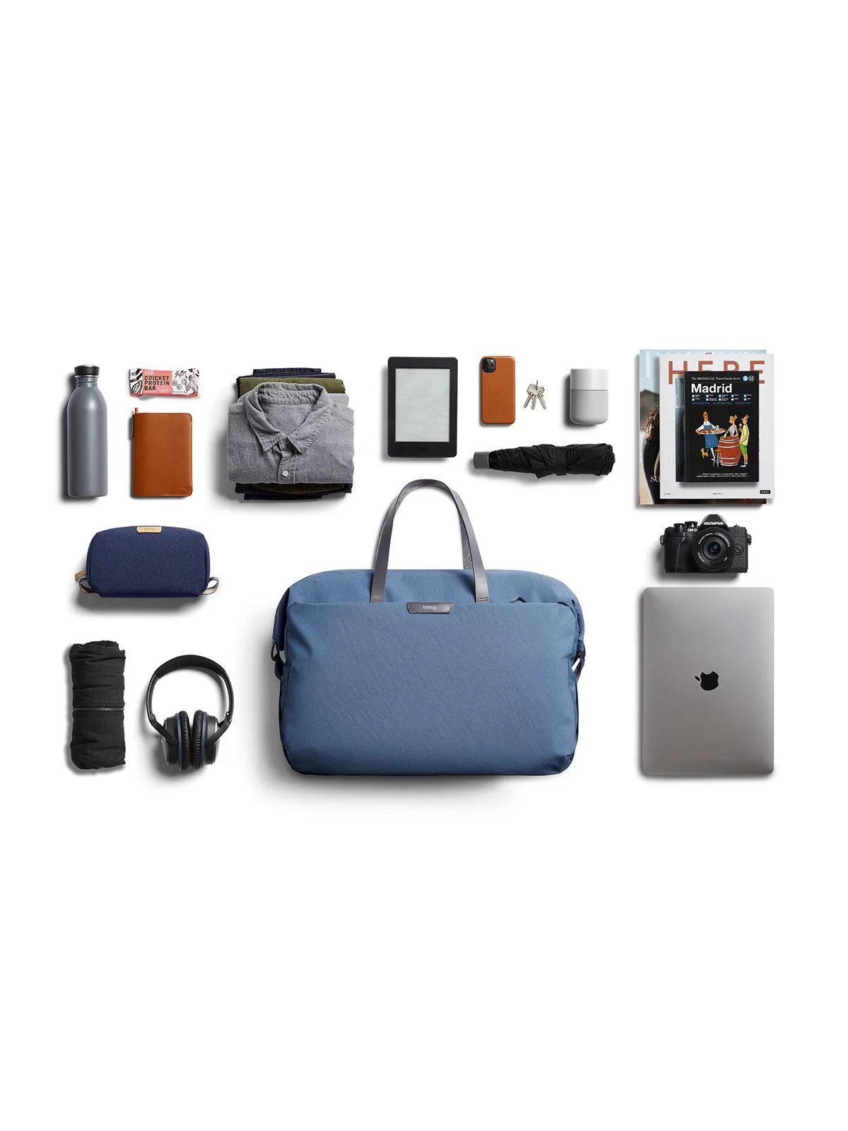 Bellroy Weekender Plus Marine Blue 45L