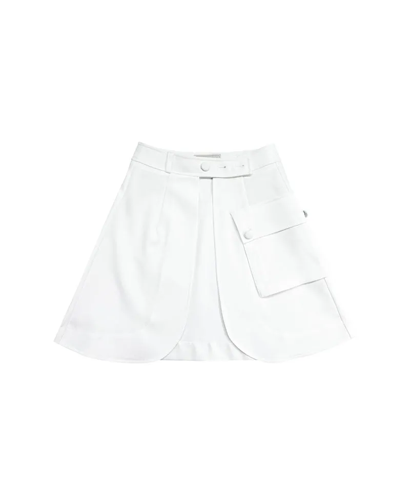 BENECIA 12 Layered Wrap Pocket - White