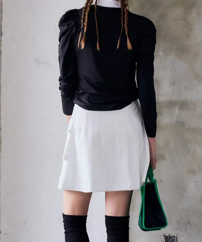 BENECIA 12 Layered Wrap Pocket - White