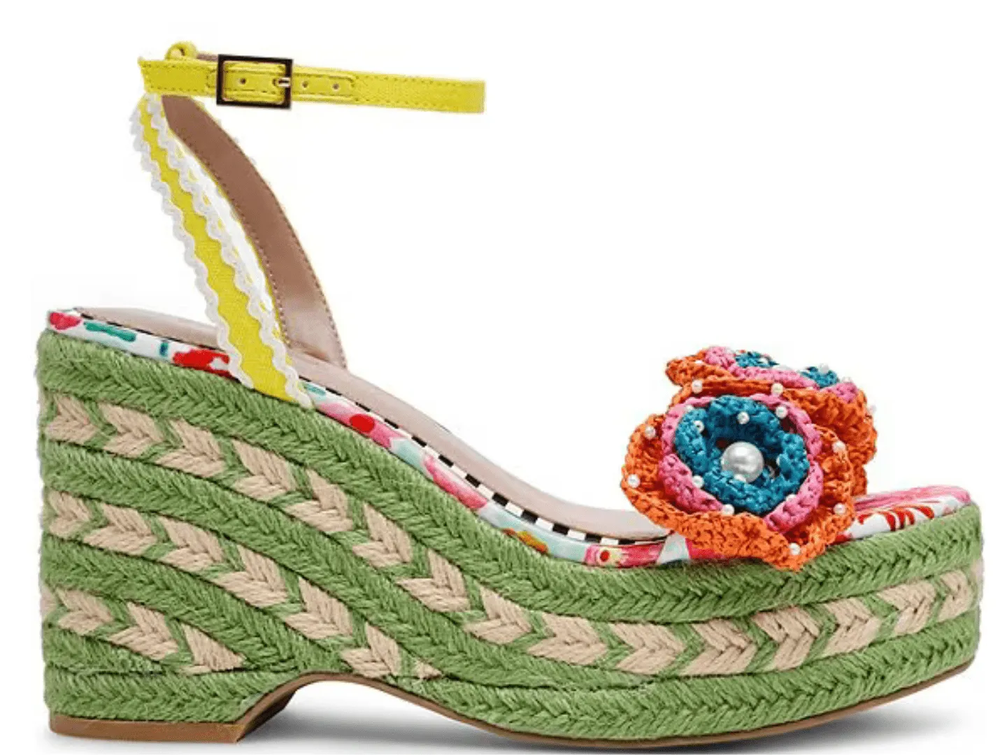 Betsy Johnson: Marabela in White Multi