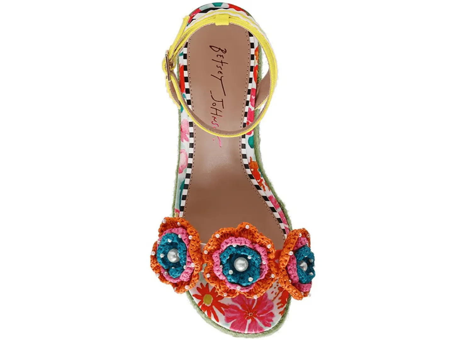 Betsy Johnson: Marabela in White Multi