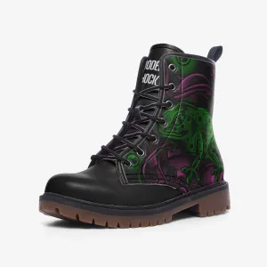 Black Frog Vegan Leather Unisex Boots