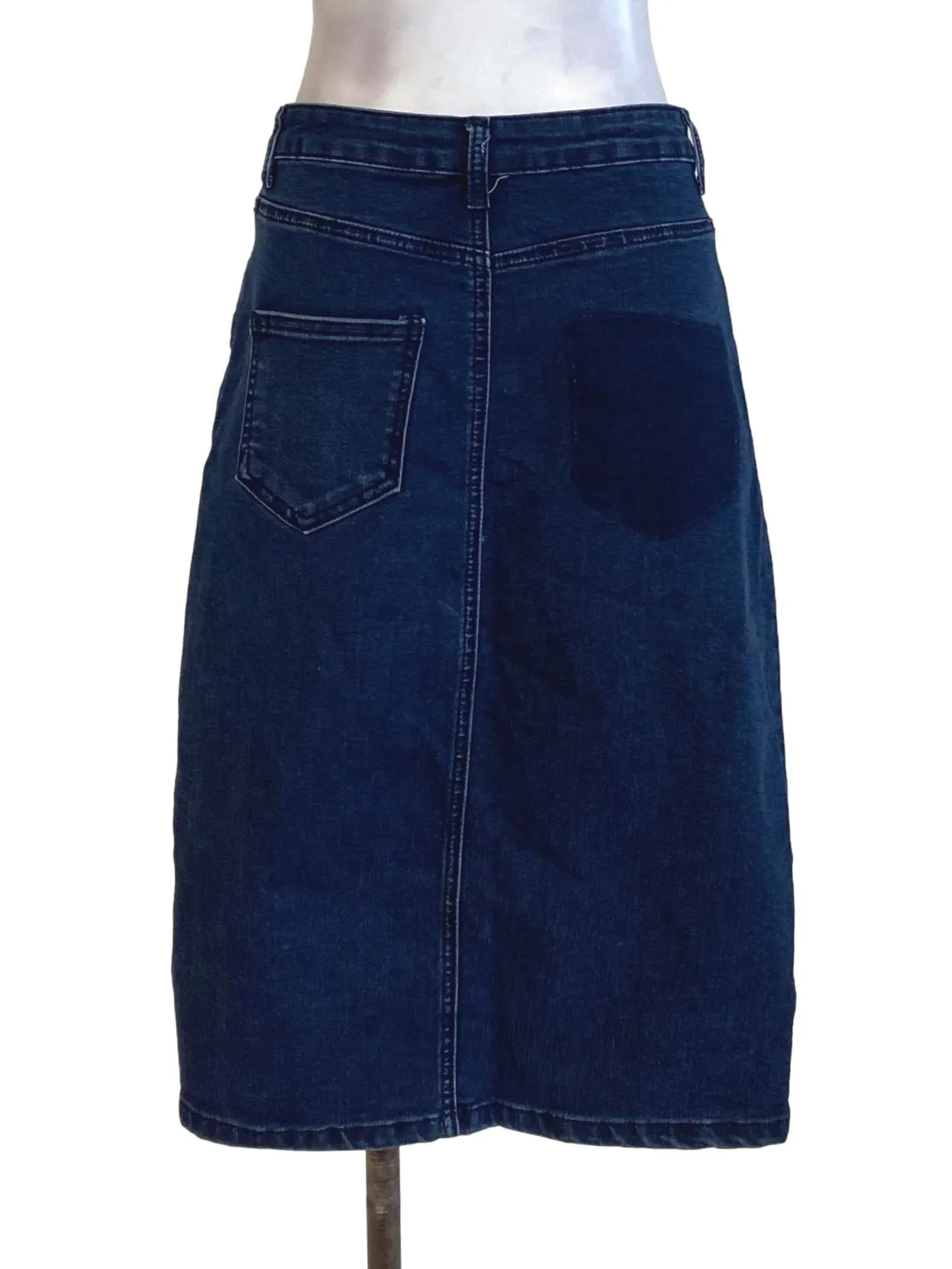 Blue Denim Skirt LB