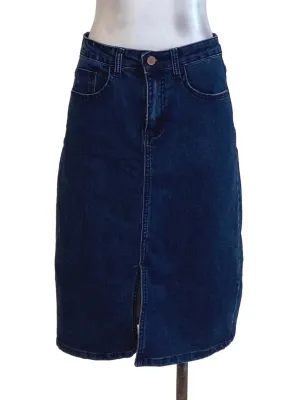 Blue Denim Skirt LB