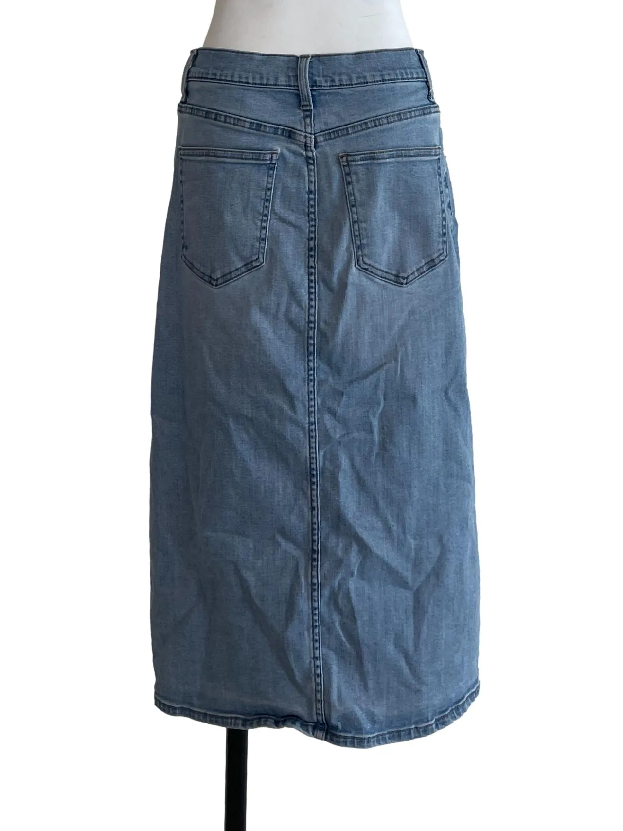 Blue Denim Skirt