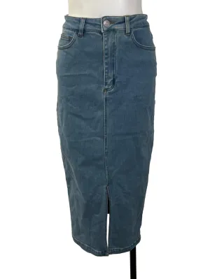 Blue Denim Skirt
