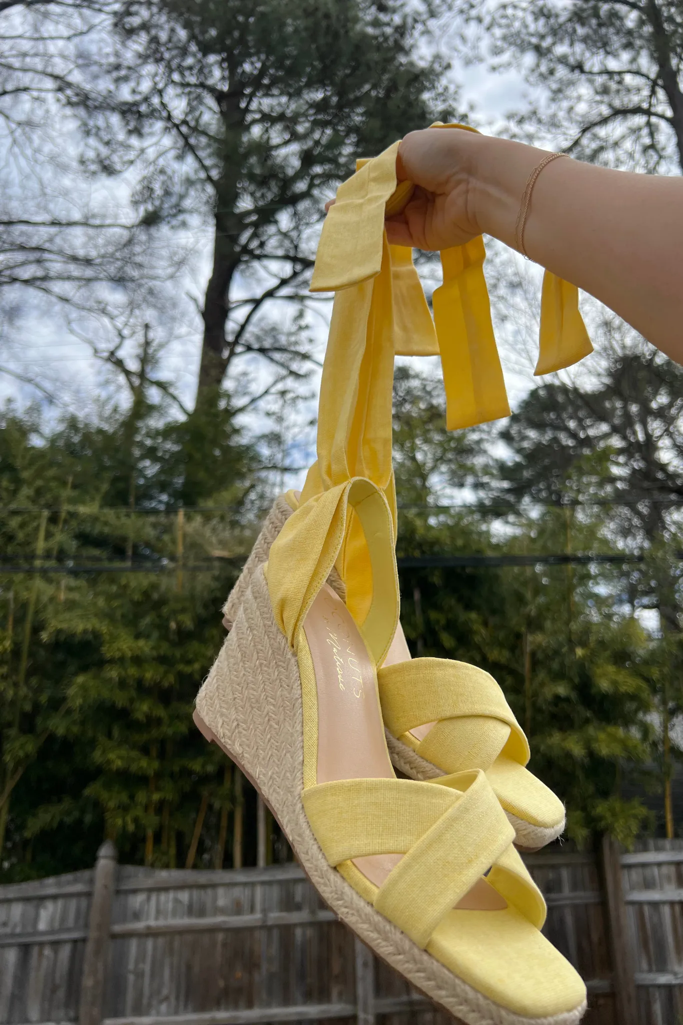 Bonaire Wedge Sandal - Yellow