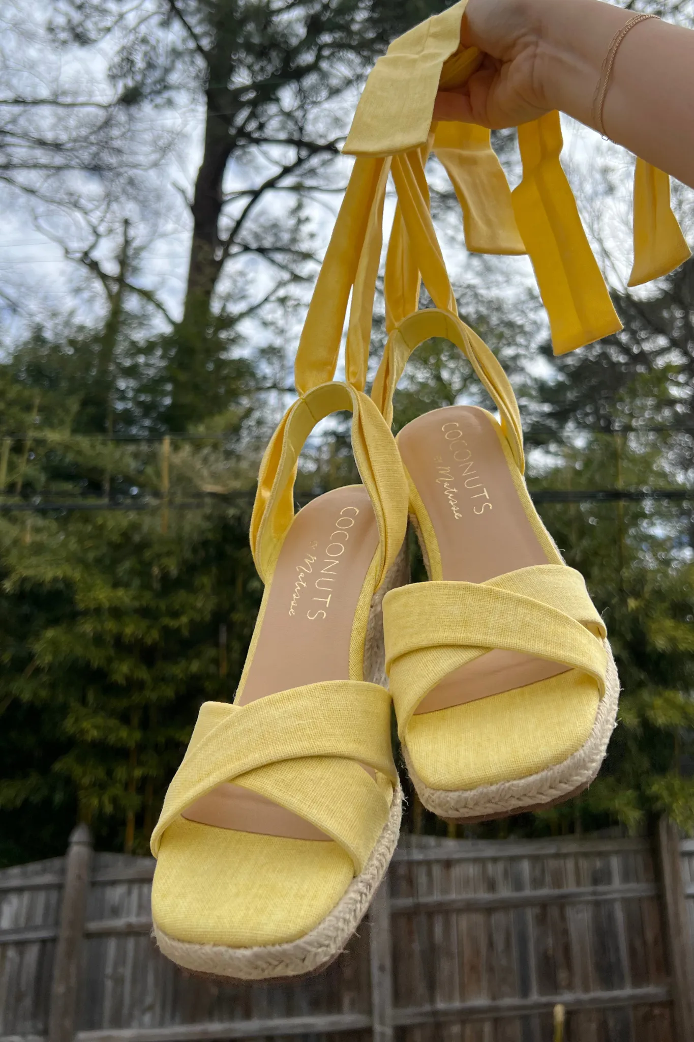 Bonaire Wedge Sandal - Yellow